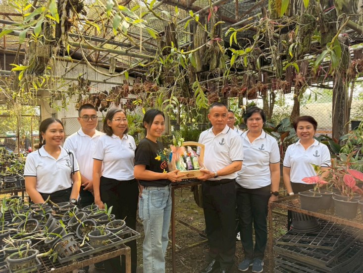 กรมวิทยาศาสตร์ทหารเรือ โดย พลเรือตรี วชิรวิชญ์  ขาวคม เจ้ากรมวิทยาศาสตร์ทหารเรือ และคณะทำงานโครงการอนุรักษ์พันธุกรรมพืช อันเนื่องมาจากพระราชดำริฯ เยี่ยมชมการเพาะเลี้ยงเนื้อเยื่อและเพาะพันธุ์กล้วยไม้  ของมหาวิทยาลัยเทคโนโลยีราชมงคลตะวันออกวิทยาเขตจันทบุรี รวมทั้งประสานความร่วมมือการเพาะพันธุ์กล้วยไม้ เพื่อนำมาพัฒนาและขยายต่อการเพาะเลี้ยงเนื้อเยื่อ ในโครงการอนุรักษ์พันธุกรรมพืช อันเนื่องมาจากพระราชดำริฯ  โดยมี ผศ.ดร.ปฐมาภรณ์ ทิลารักษ์ ผู้ช่วยคณบดี ด้านบริหารงานและงบประมาณ คณะเทคโนโลยีการเกษตร ให้การต้อนรับ ในวันพุธที่ ๑๘ กุมภาพันธ์ ๒๕๖๙